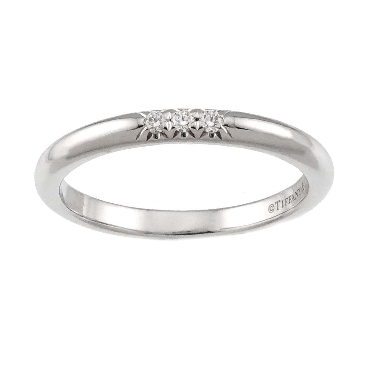 ティファニー TIFFANY&Co. フォーエバー 8号 リング ダイヤ 幅2mm Pt