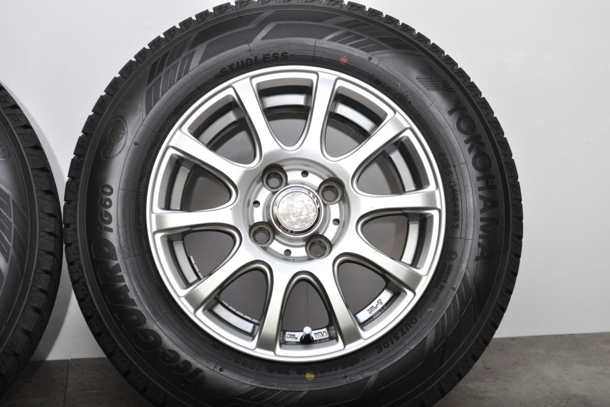 パッソ等に！！ 155/80R13！！ スタッドレス！バリ溝イボ付き！！