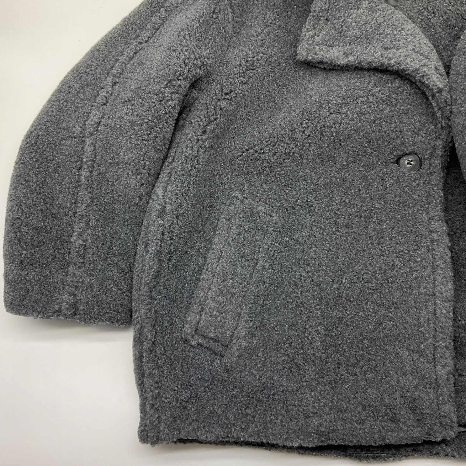 CINOH チノ ボア コクーンコート オーバーサイズ ジャケット ブルゾン 