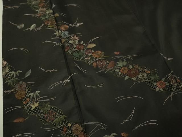 平和屋着物○極上 中国三大刺繍 スワトウ刺繍 汕頭刺繍 相良刺繍 本場