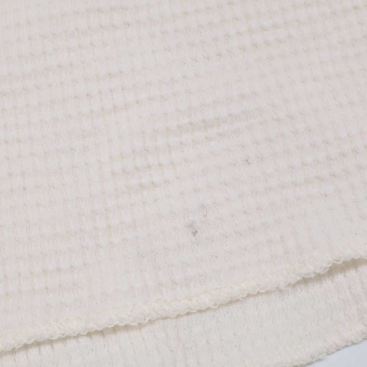 RRL ダブルアールエル 782504858001 ﾍﾟｰﾊﾟｰﾎﾜｲﾄ ﾜｯﾌﾙﾆｯﾄ ｸﾙｰﾈｯｸ M 