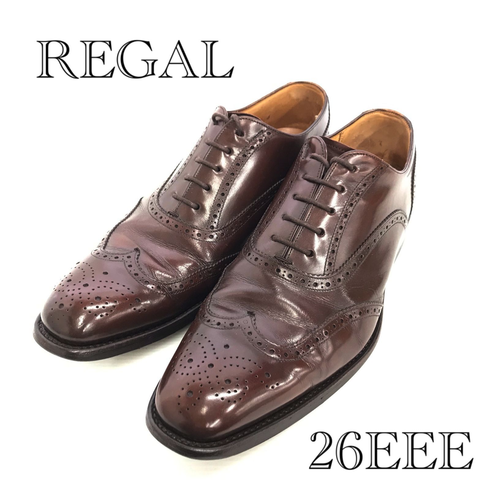 REGAL ウィングチップシューズ AOF0847 ビジネスシューズ ドレス