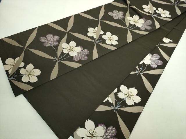 平和屋着物○極上 世界的人形師 辻村寿三郎 ジュサブロー 六通柄袋帯