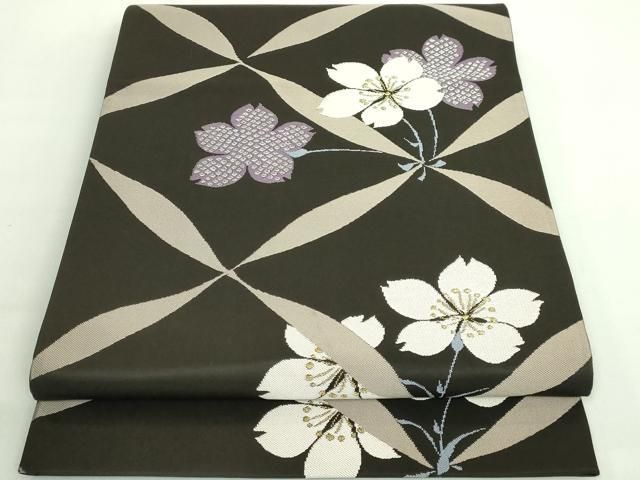 平和屋着物○極上 世界的人形師 辻村寿三郎 ジュサブロー 六通柄袋帯