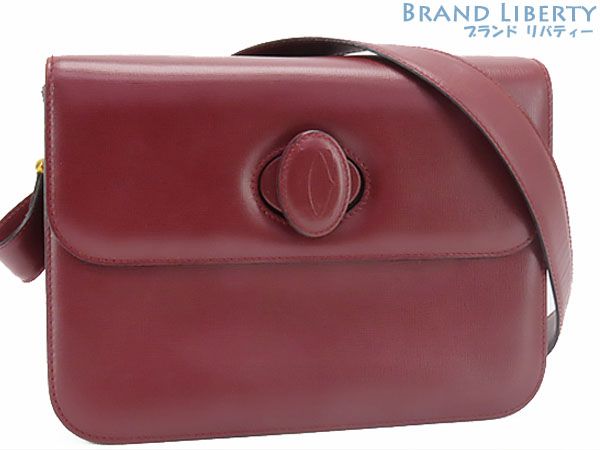ほぼ新品】カルティエ Cartier マストライン ターンロック 斜め掛け