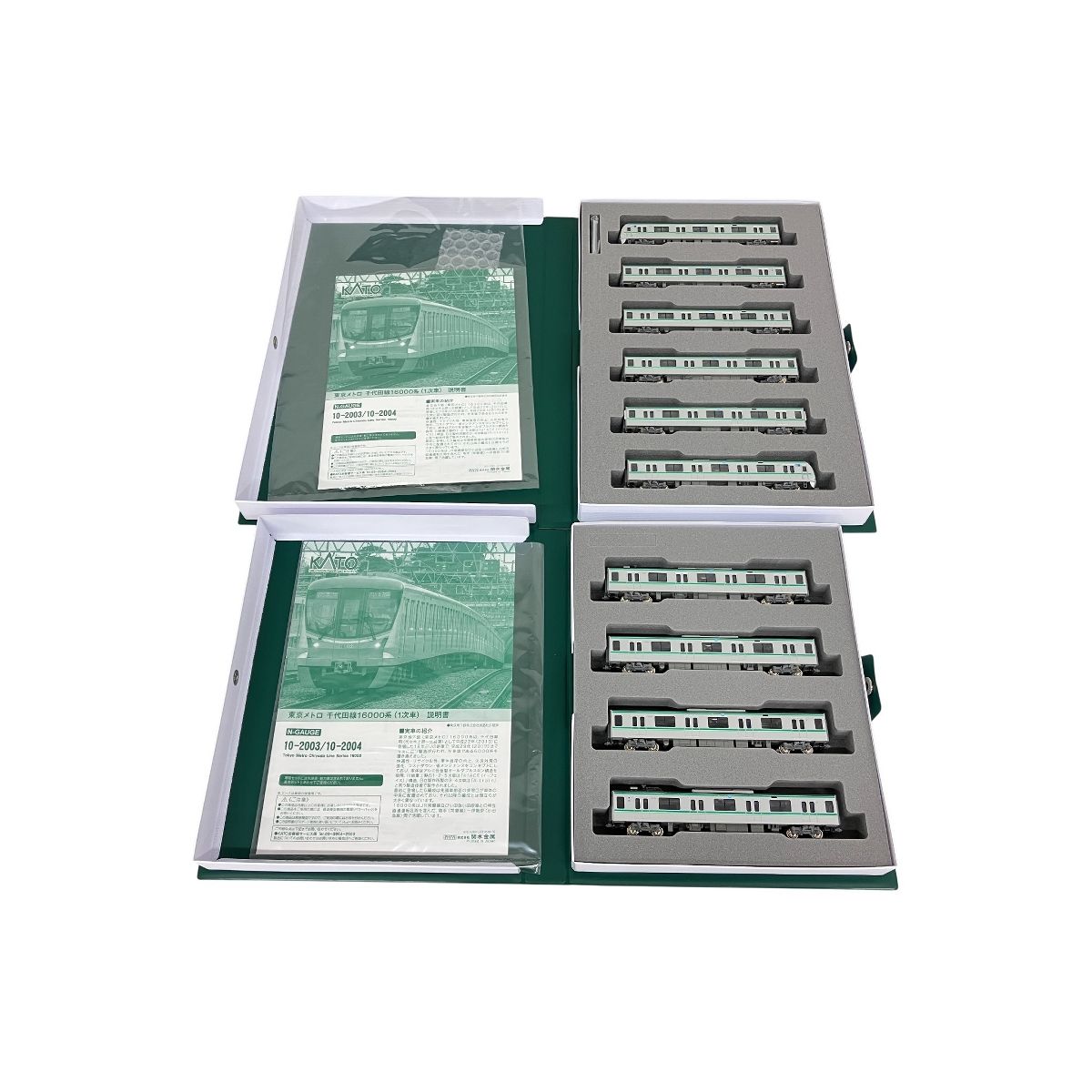 KATO カトー10-2003 10-2004 東京メトロ 千代田線 16000系(1次車) 基本