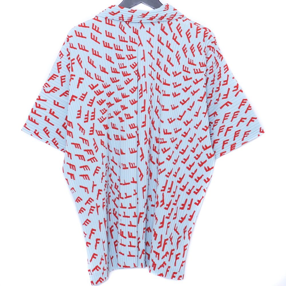 HOMME PLISSE ISSEY MIYAKE WIND SPEED プリーツシャツ サイズ2 ブルー