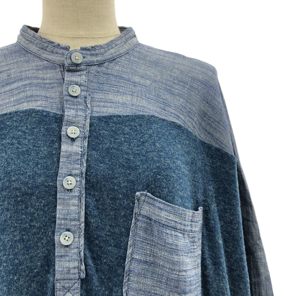 HENRIK VIBSKOV / ヘンリックヴィブスコフ | ウール 異素材 切替