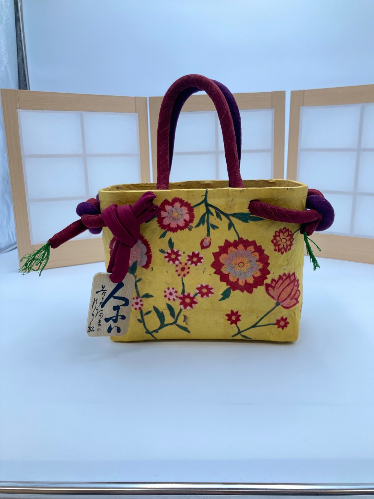 ジャパニーズアートバッグ（一閑張りバッグ No81） - メルカリ