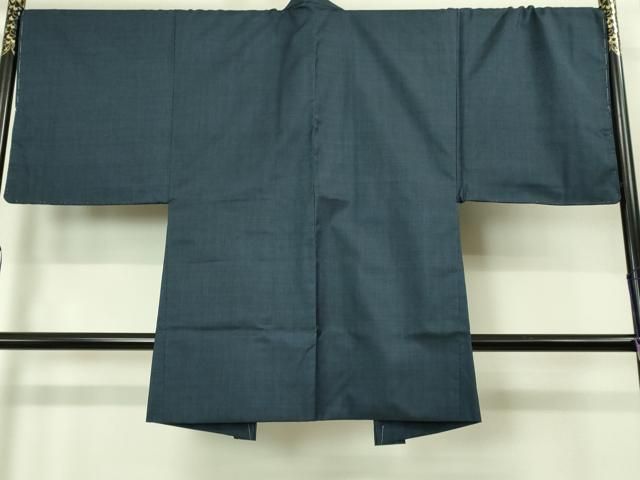 平和屋着物□極上 男性 本場大島紬 アンサンブル 長羽織 120亀甲 総