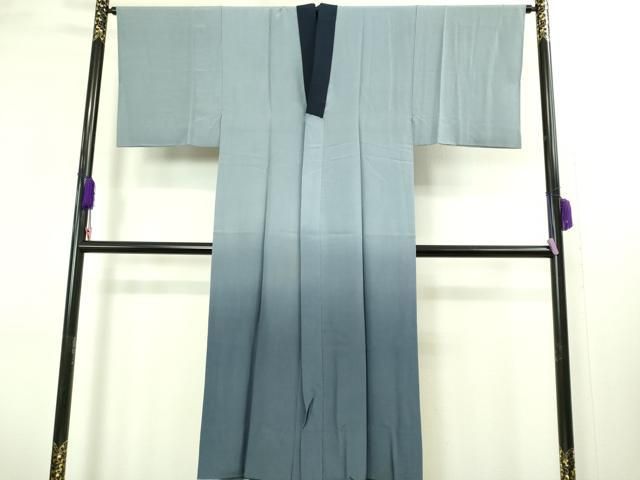 平和屋着物□極上 男性 紬 アンサンブル 長襦袢(袷)・長羽織セット 色