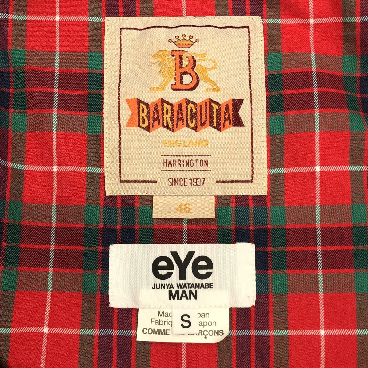 JUNYA WATANABE CDG MAN/BARACUTAコラボジャケット eye JUNYA WATANABE COMME des GARCONS MAN / アイジュンヤワタナベ