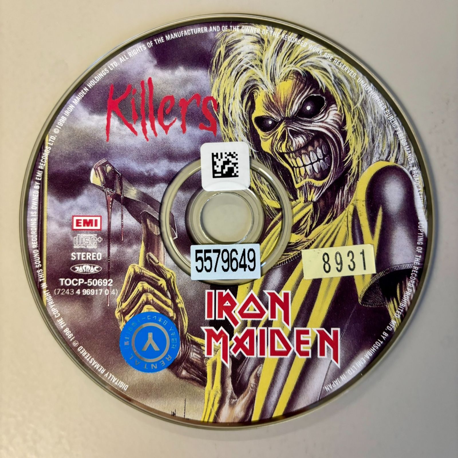 キラーズ／アイアン・メイデン - メルカリ