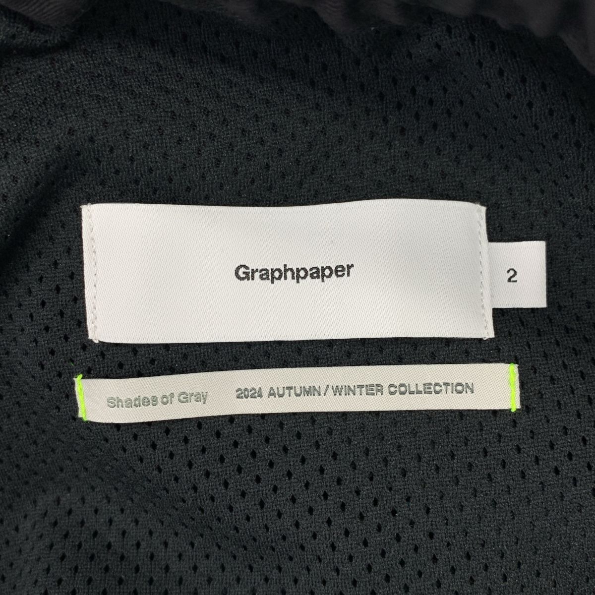美品】 Graphpaper / グラフペーパー | 2024AW | Wool Nylon Gabardine