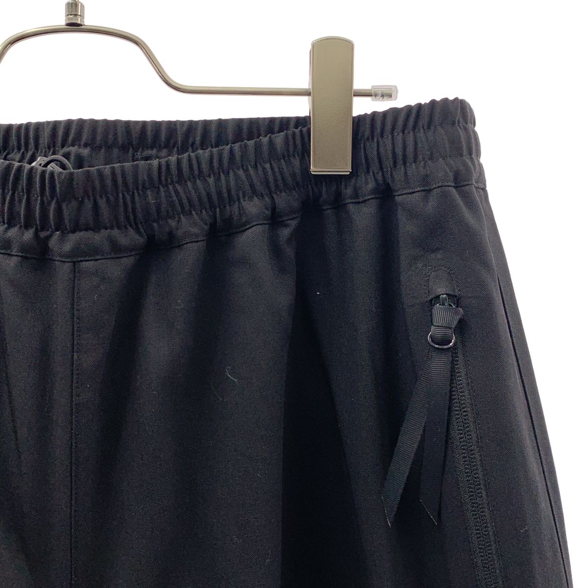 【美品】  Graphpaper / グラフペーパー | 2024AW | Wool Nylon Gabardine Track Pants ウール ナイロン ギャバジン トラックパンツ | 2 | ブラック | メンズ 美品】 Graphpaper / グラフペーパー | 2024AW | Wool Nylon Gabardine