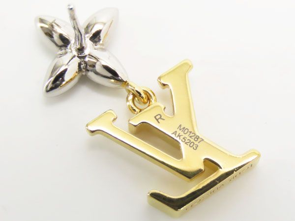 美品】ルイヴィトン LOUIS VUITTON パンダント LV アイコニック