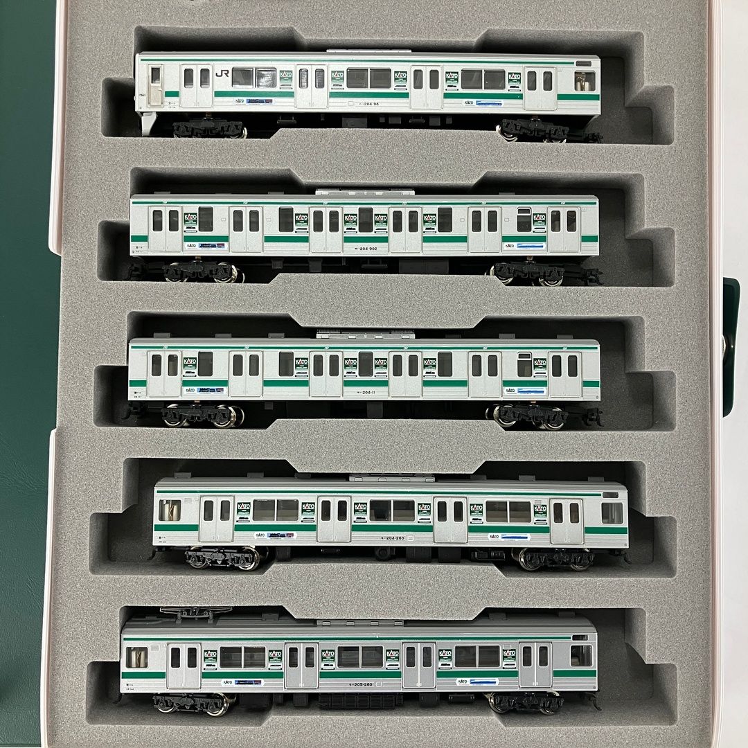 ◆【未使用品】KATO　10-481 205系埼京線色10両A・Bセット KATO 10-481 205系 埼京線色 KATO TRAIN 10両セット 鉄道模型 N 中古