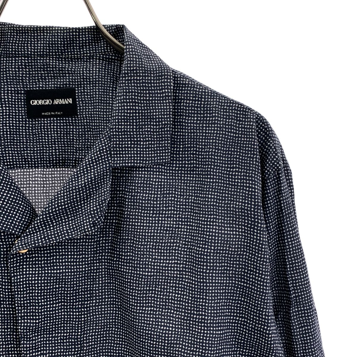 GIORGIO ARMANI / ジョルジオアルマーニ | 総柄 フライフロント