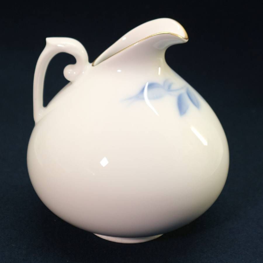 皇室御用達 大倉陶園 OKURA ツメ印 ブルーローズ 水差し クリーマー