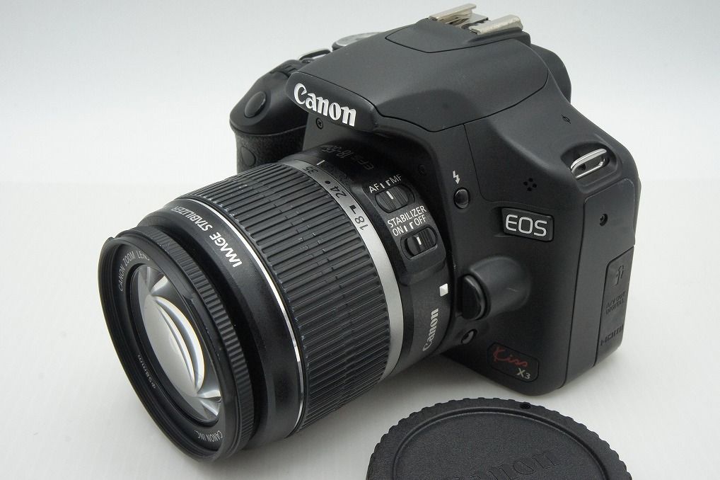 美品 Canon キヤノン EOS Kiss X3 + EF-S 18-55mm F3.5-5.6 IS