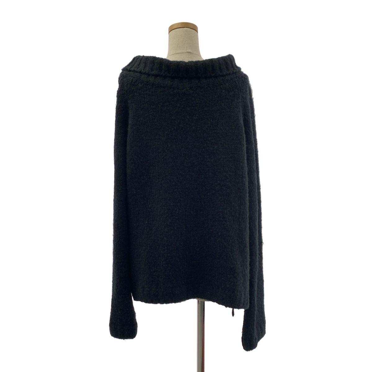 アンドゥムルメステール ドレープ ニットAnn Demeulemeester/アンドゥ 