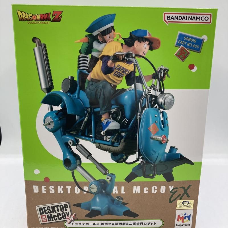 中古】DESKTOP REAL McCOY EX 孫悟空＆悟飯＆二足歩行ロボット[90