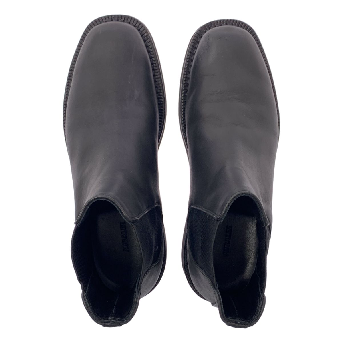 AURALEE / オーラリー | × FOOT THE COACHER / LEATHER SQUARE BOOTS