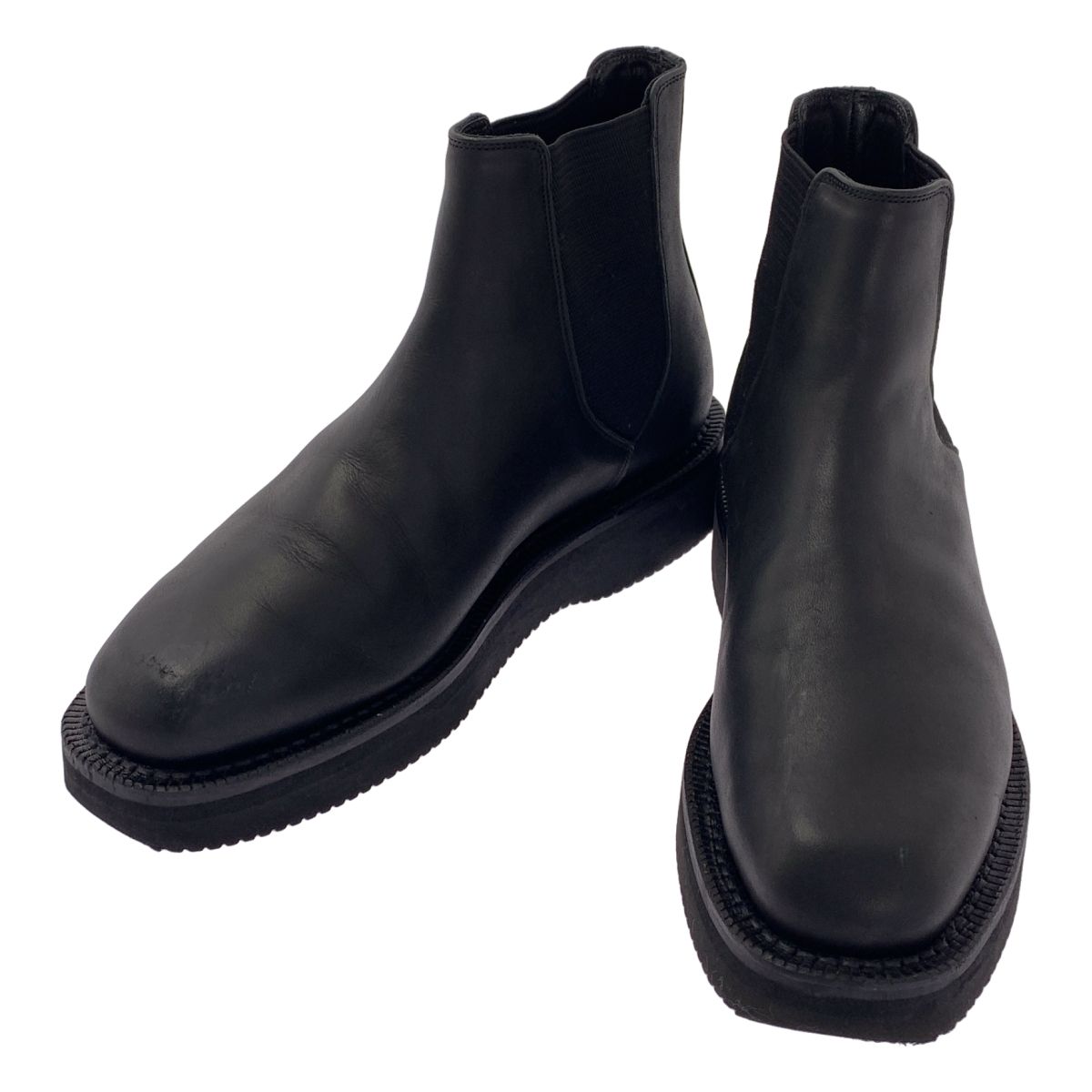 AURALEE / オーラリー | × FOOT THE COACHER / LEATHER SQUARE BOOTS