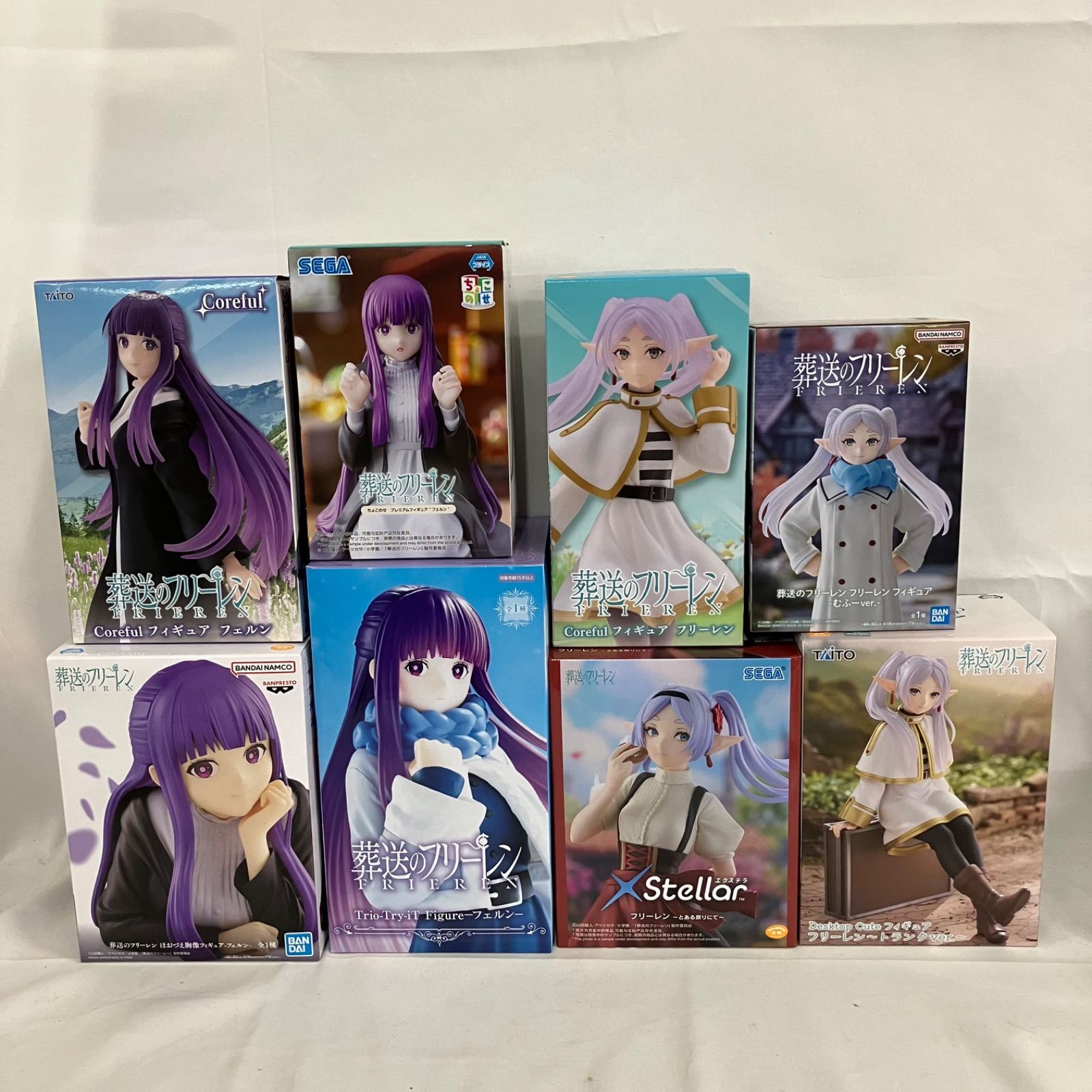 未開封 葬送のフリーレン フリーレン フェルン フィギュア 8個セット