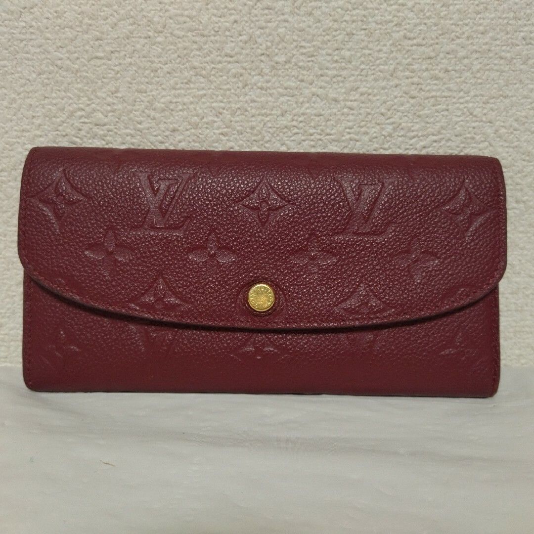 美品】ルイヴィトン モノグラムアンプラント ポルトフォイユエミリー