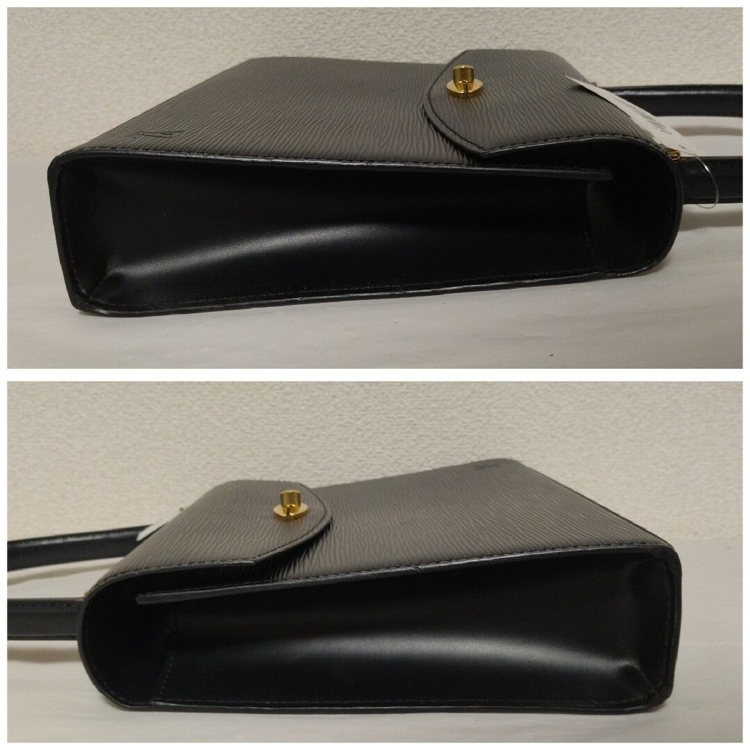ルイヴィトン LOUIS VUITTON ハンドバッグ エピ マルゼルブ M52372 ブラック 美品】ルイヴィトン マルゼルブ エピ ノワール ハンドバッグ M52372