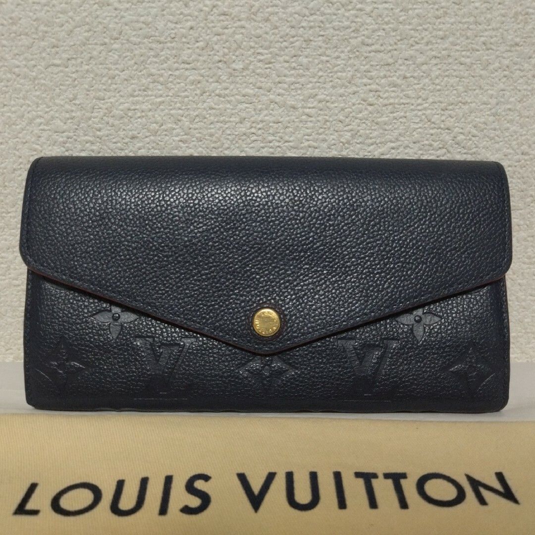 美品】ルイヴィトン モノグラムアンプラント ポルトフォイユサラ