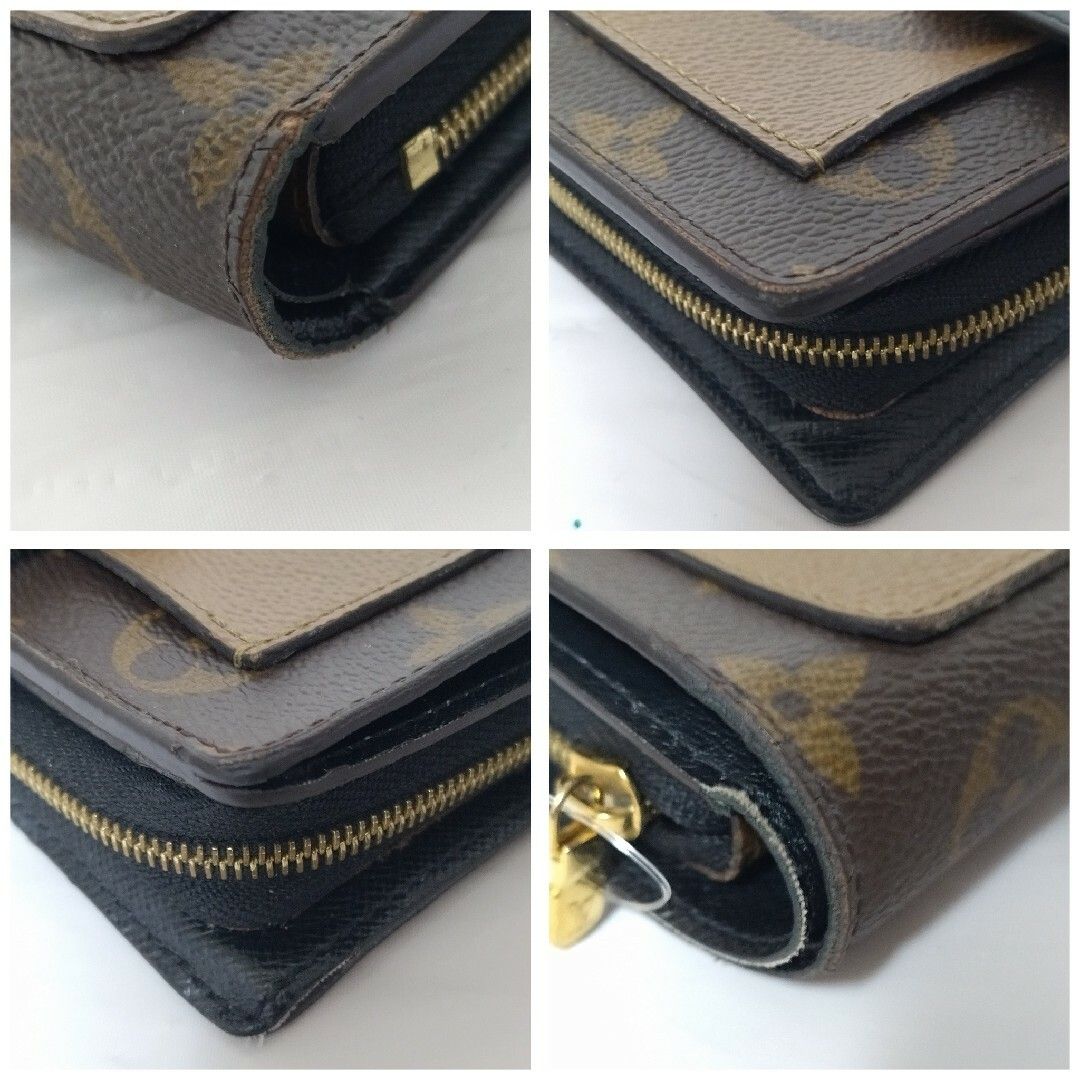 ルイヴィトン モノグラムリバースジャイアント ポルトフォイユ