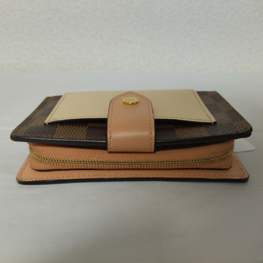 極美品】ルイヴィトン ダミエ ポルトフォイユジュリエット N60380