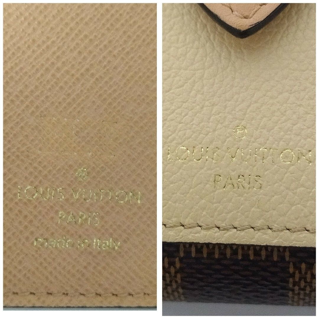 極美品】ルイヴィトン ダミエ ポルトフォイユジュリエット N60380