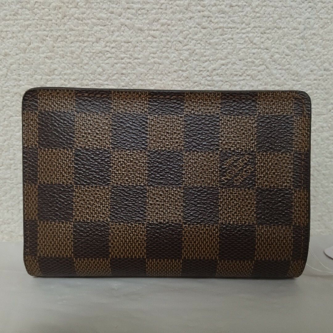 極美品】ルイヴィトン ダミエ ポルトフォイユジュリエット N60380