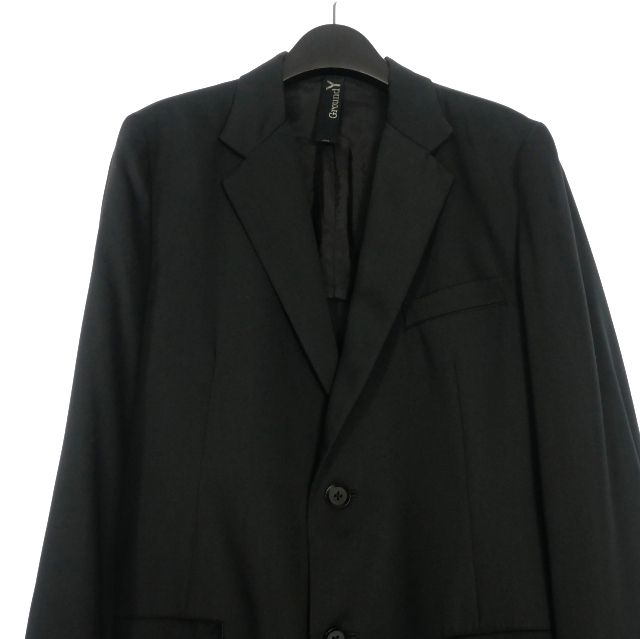 グラウンドワイ ヨウジヤマモト GroundY ASYMMETRICAL JACKET 