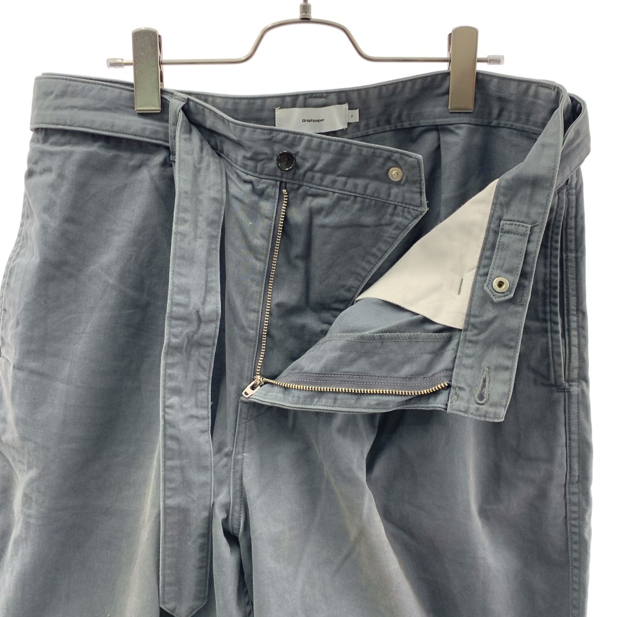 【Graphpaper】Military Cloth Belted Pants Graphpaper - グラフペーパー / MILITARY CLOTH BELTED PANTS