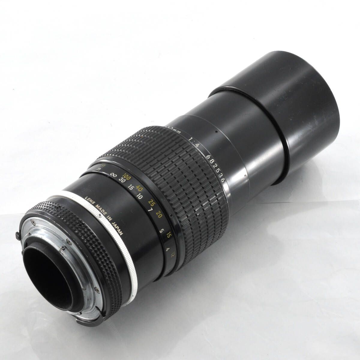 ニコン】Nikon Nikkor Ai 200mm F4 単焦点望遠レンズ 動作良好 #P938