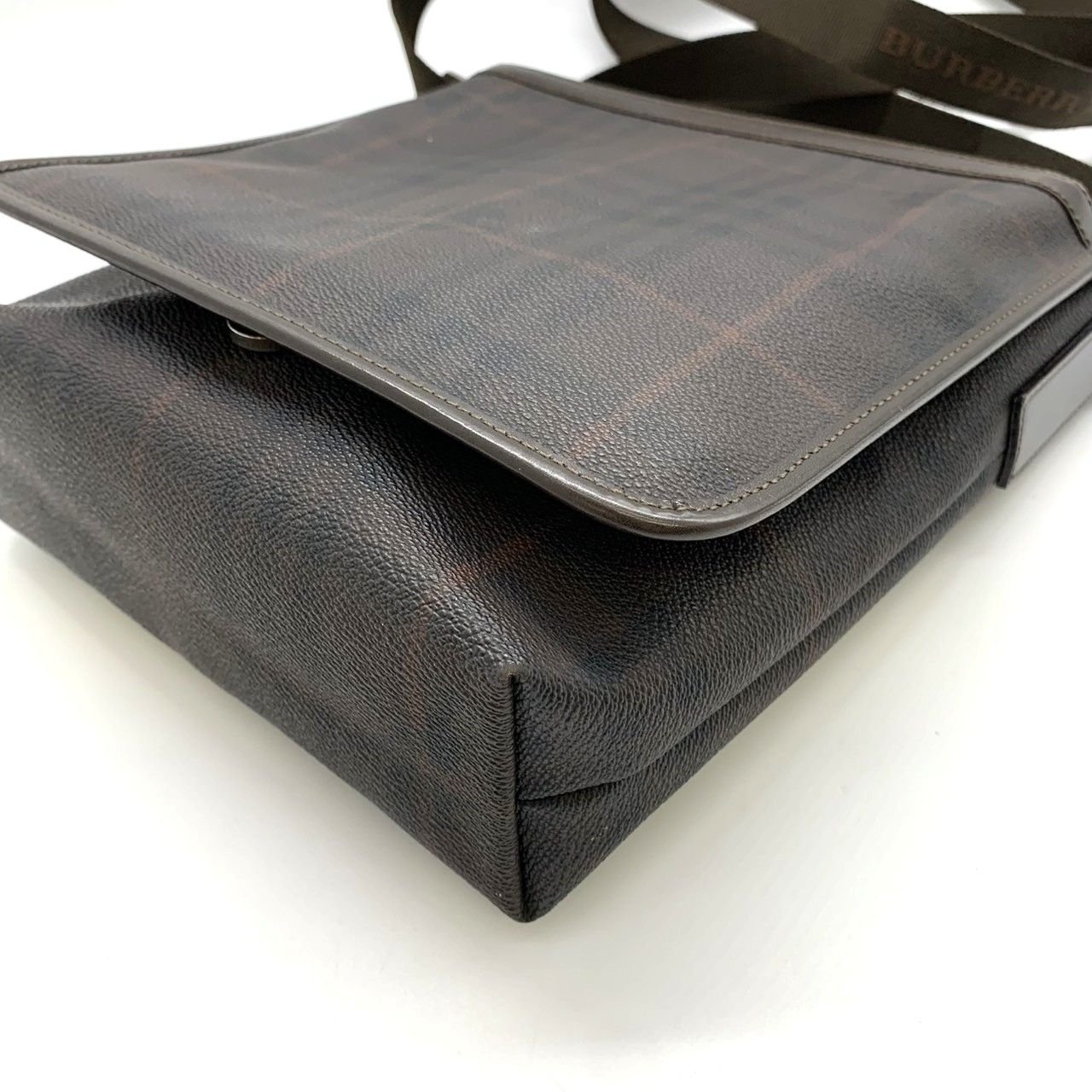 BURBERRY バーバリー ショルダーバッグ スモークドチェック シャドー 