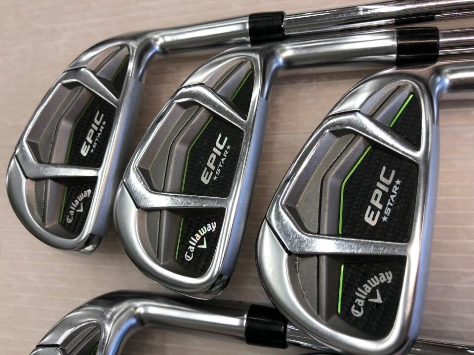 キャロウェイ EPIC STAR NSプロ Zelos 7 Sフレックス アイアンセット
