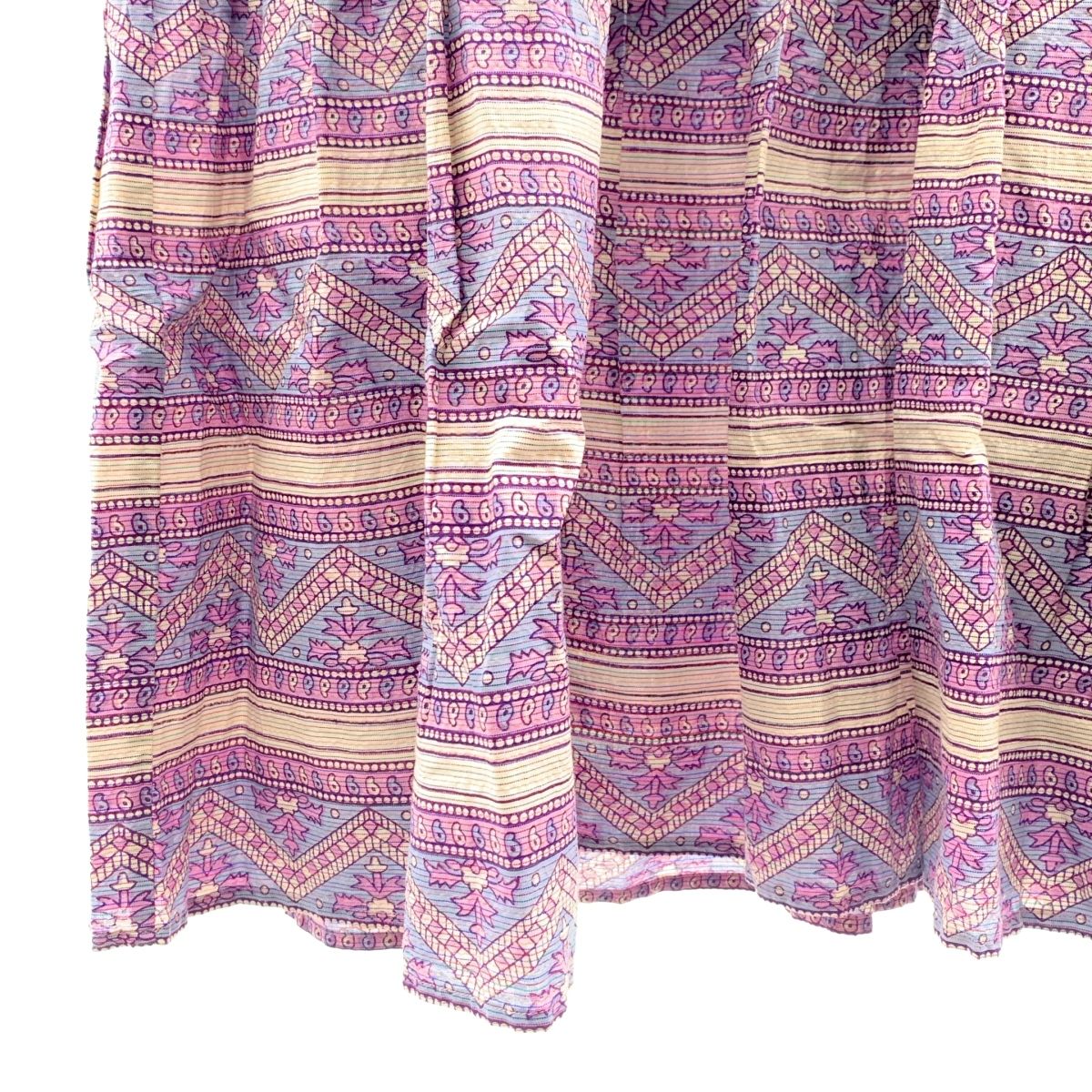 sara mallika / サラマリカ | Kareena Square Print Tassel Dress