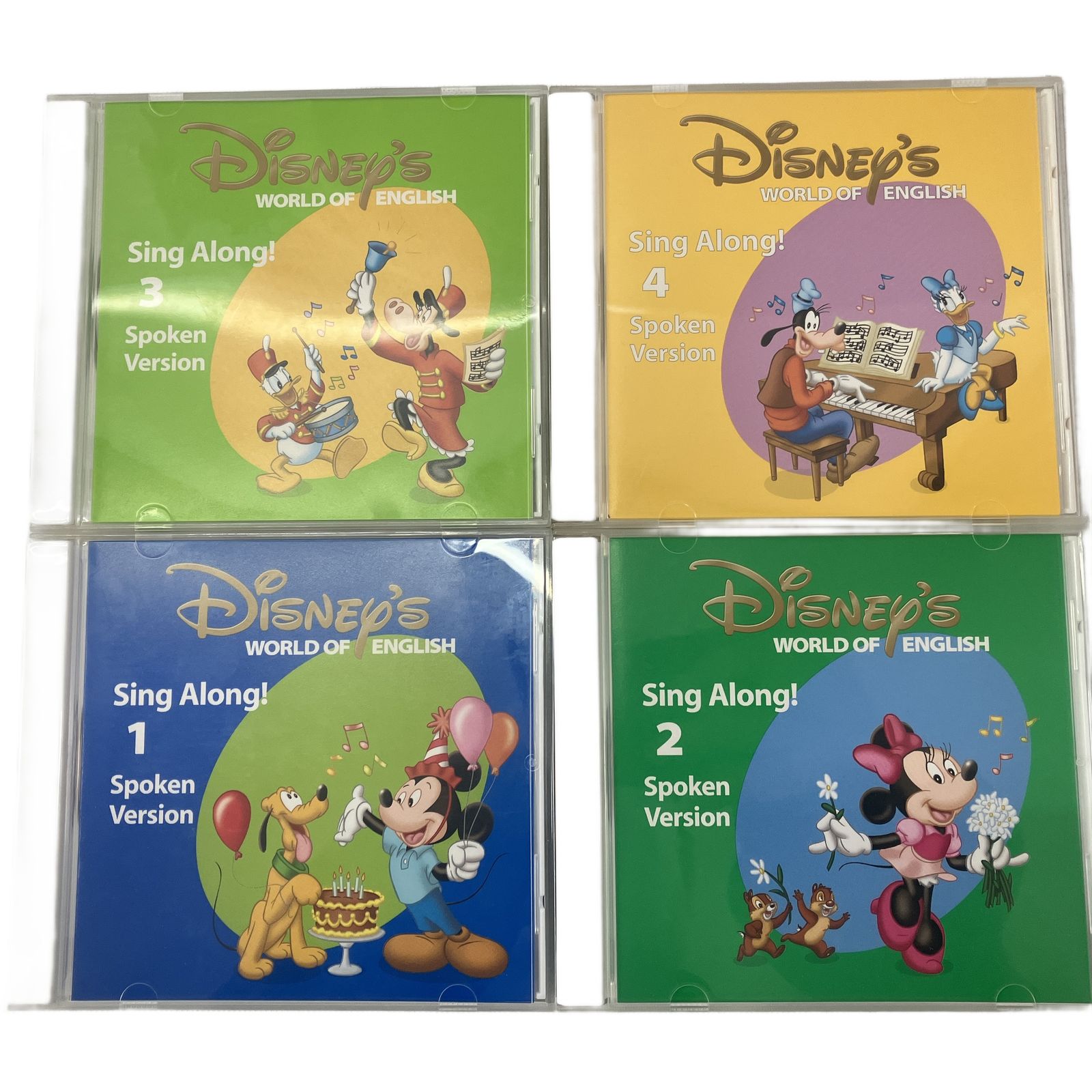 DWE 2017年頃 ストレートプレイ シングアロング DVD版 ディズニー 英語