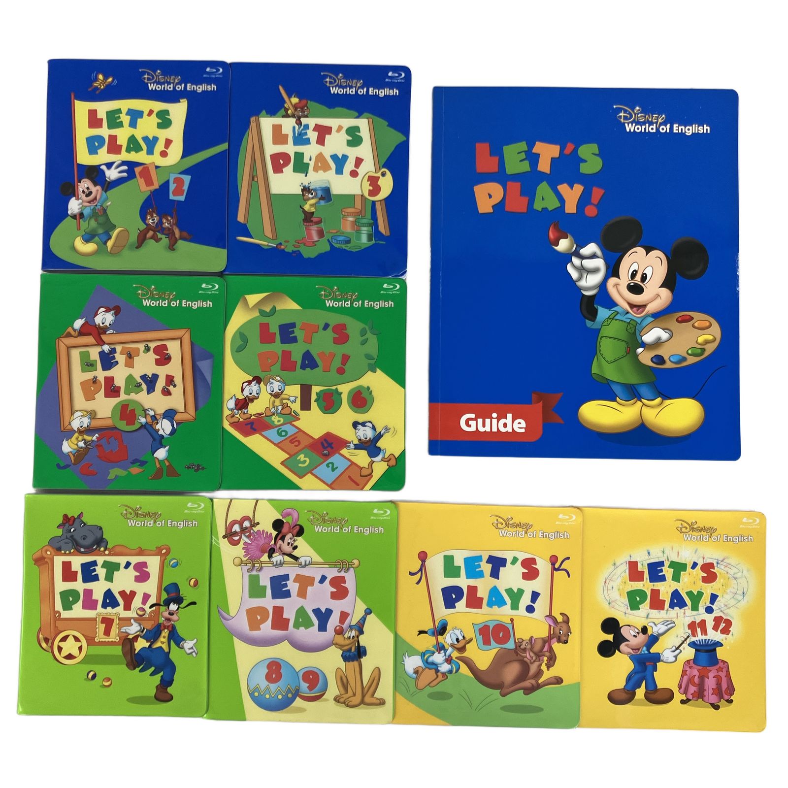 DWE プレイアロング レッツプレイ 欠品あり 2019年頃 Blu-ray版