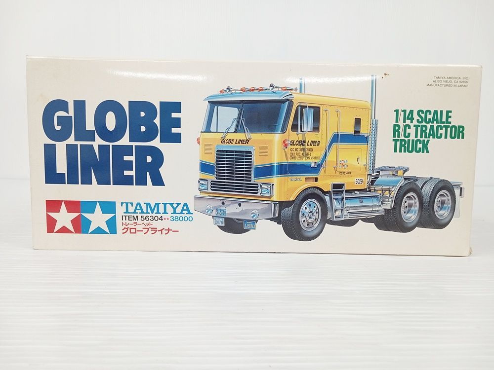 新品　未組立　タミヤ TAMIYA 56304 1/14　グローブライナー 1/14 電動RC組立キット トレーラーヘッド グローブライナー 【56304