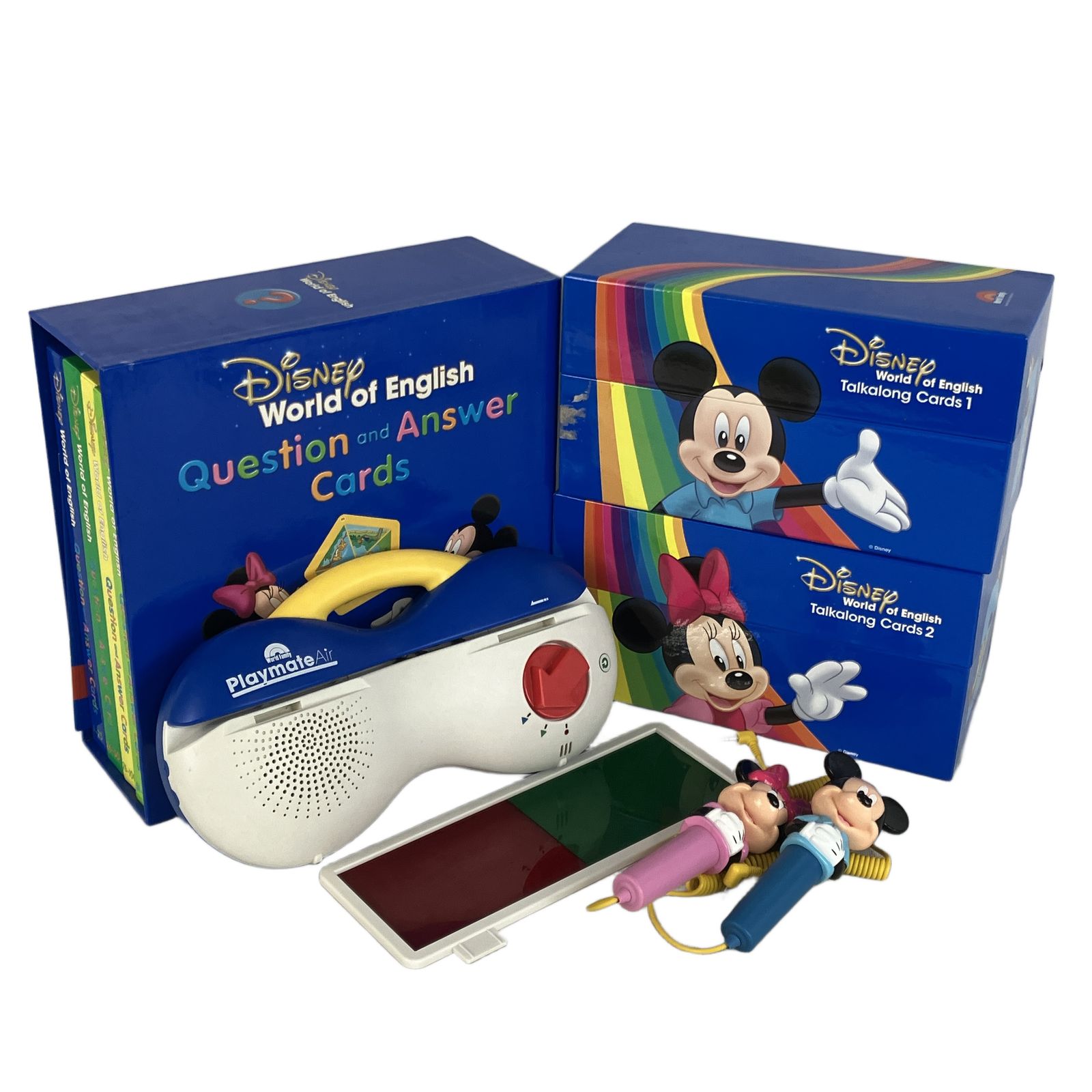 【未開封多数】2019年版 DWE トークアロング② フルセット TAC DWE トークアロング Q&A セット 2019年頃 ディズニー英語システム 教材