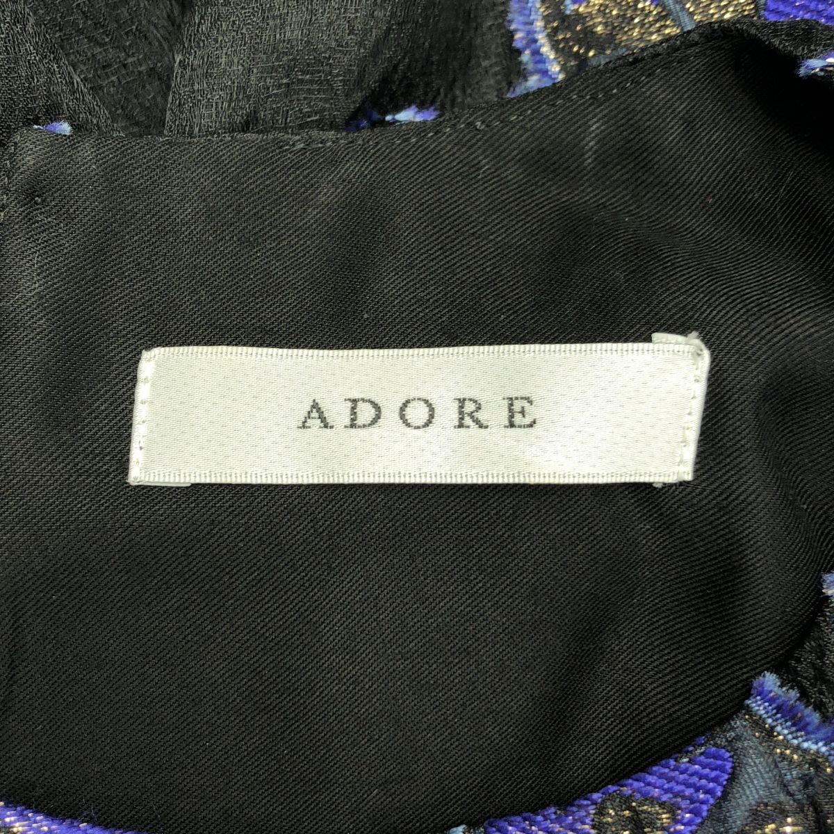 美品】 ADORE / アドーア | フラワージャガード ノースリーブ