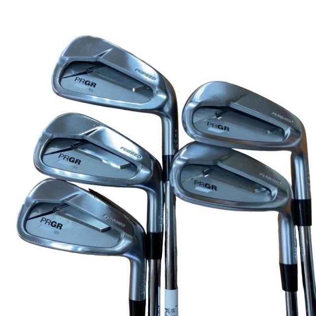 中古】 プロギア PRGR 03 5S アイアンセット IR 純正特注シャフト
