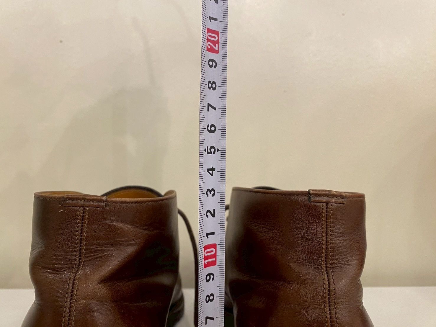 □Burberry バーバリー ブラウンレザー チャッカブーツ□ - メルカリ