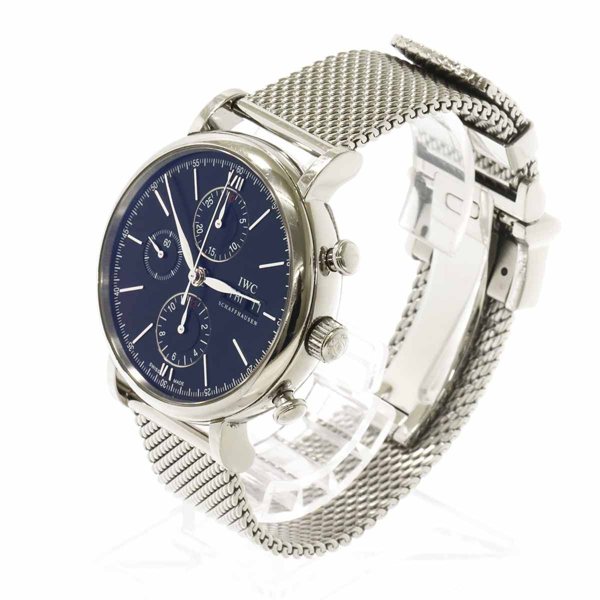 IWC IW391008 ポートフィノ クロノグラフ デイデイト 自動巻き 中古【IW391008】アイ・ダブル・シー（IWC） ポートフィノ クロノ